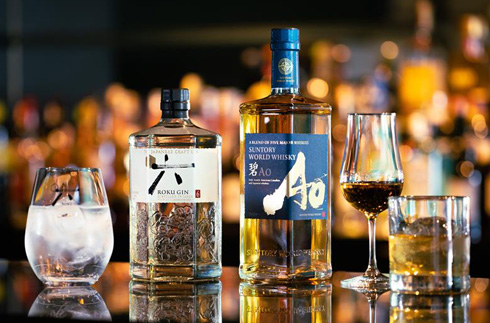 [회원 한정으로 평일에는 더욱 저렴하게].  SUNTORY 콜라보레이션 플랜 – 지상 100m의 스카이 라운지에서 즐기는 샴페인과 야경